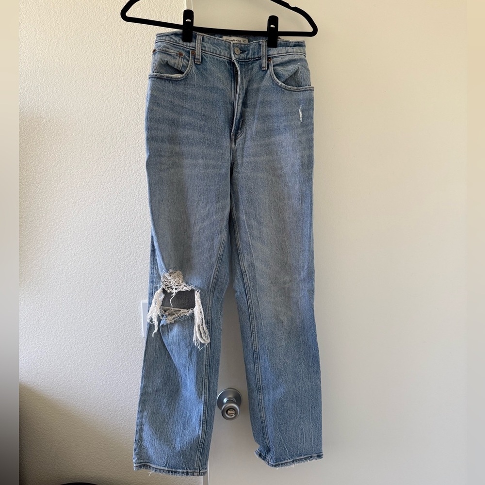 Abercrombie & Fitch 90s Straight Ultra High Rise Jeans